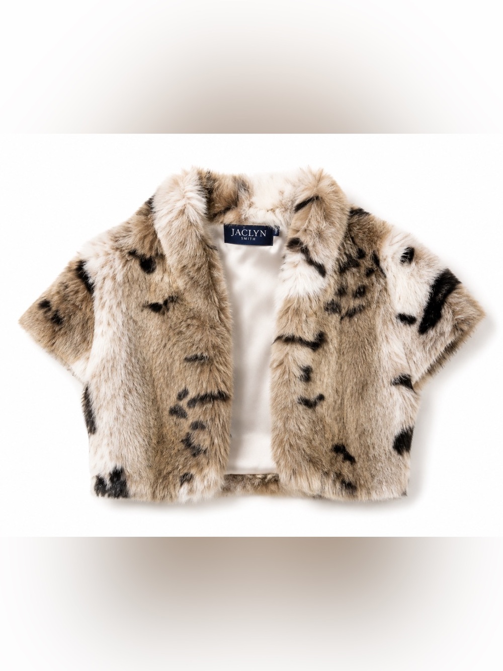 Children’s Place Faux Fur Cropped Jacket. Size 3t. Excellent Condition